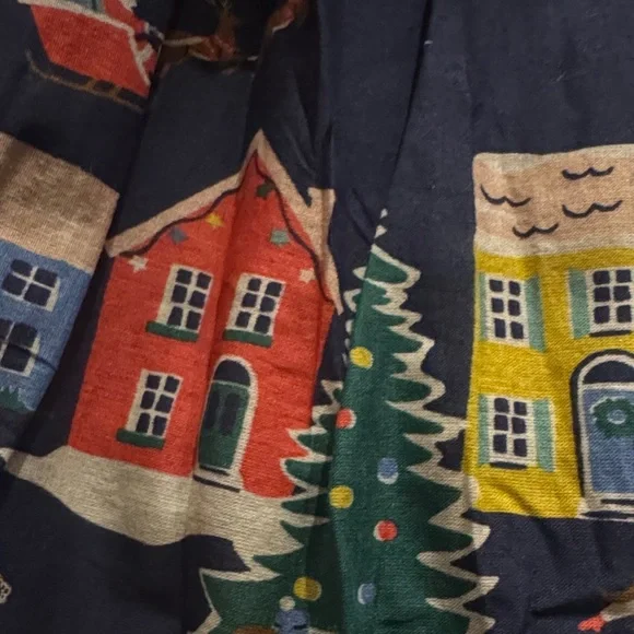 Mini Boden Starry Night Holiday Skirt - Picture 6 of 7